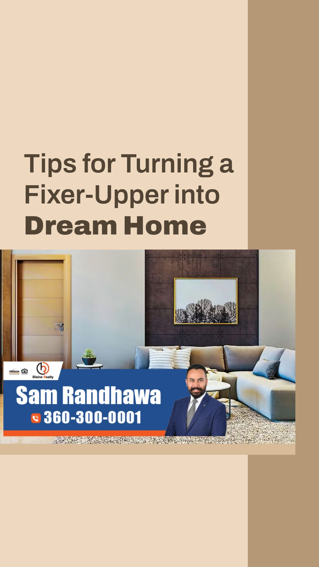 Tips for Turning a Fixer-Upper Into Dream Home