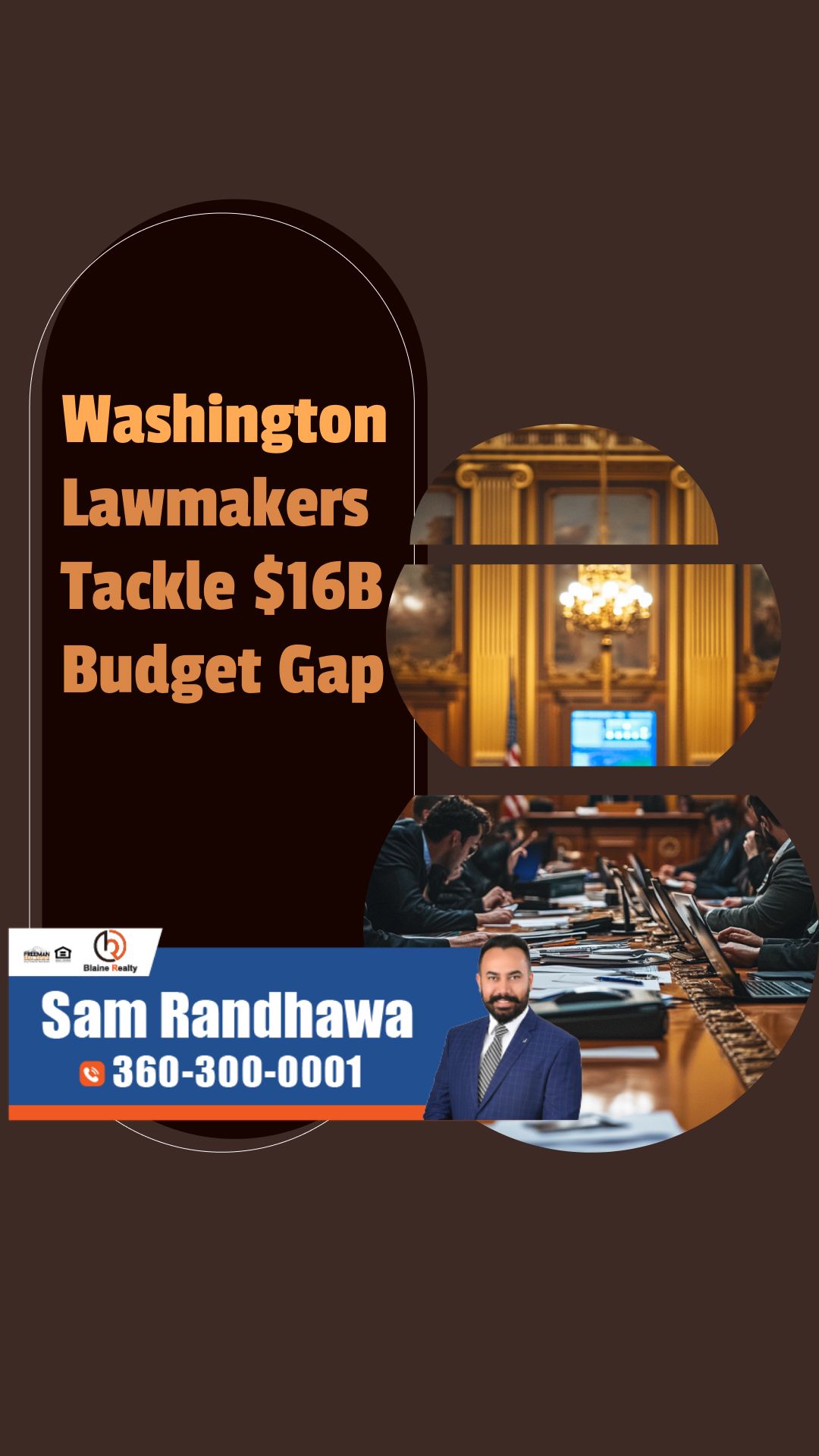 Washington Lawmakers Tackle $16B Budget Gap