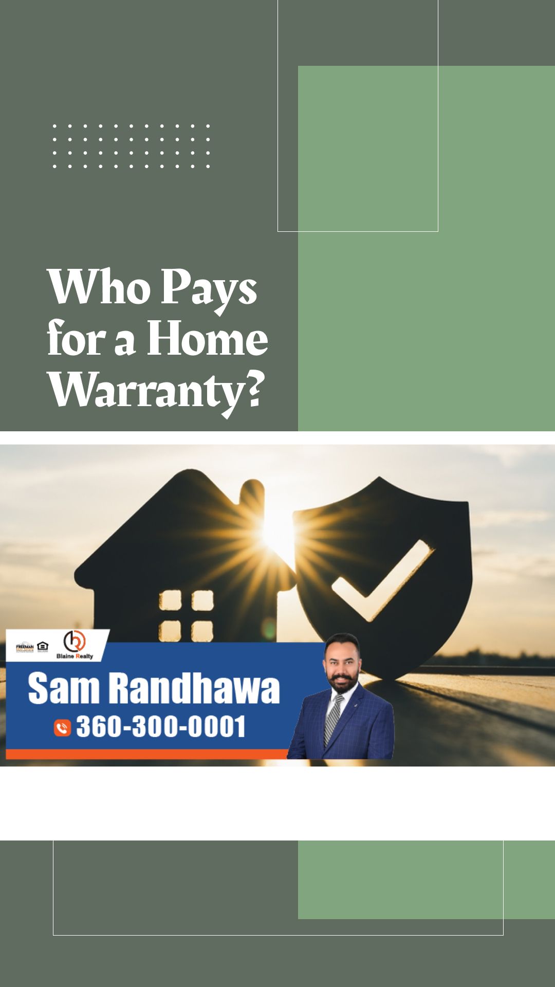 Who Pays for a Home Warranty?