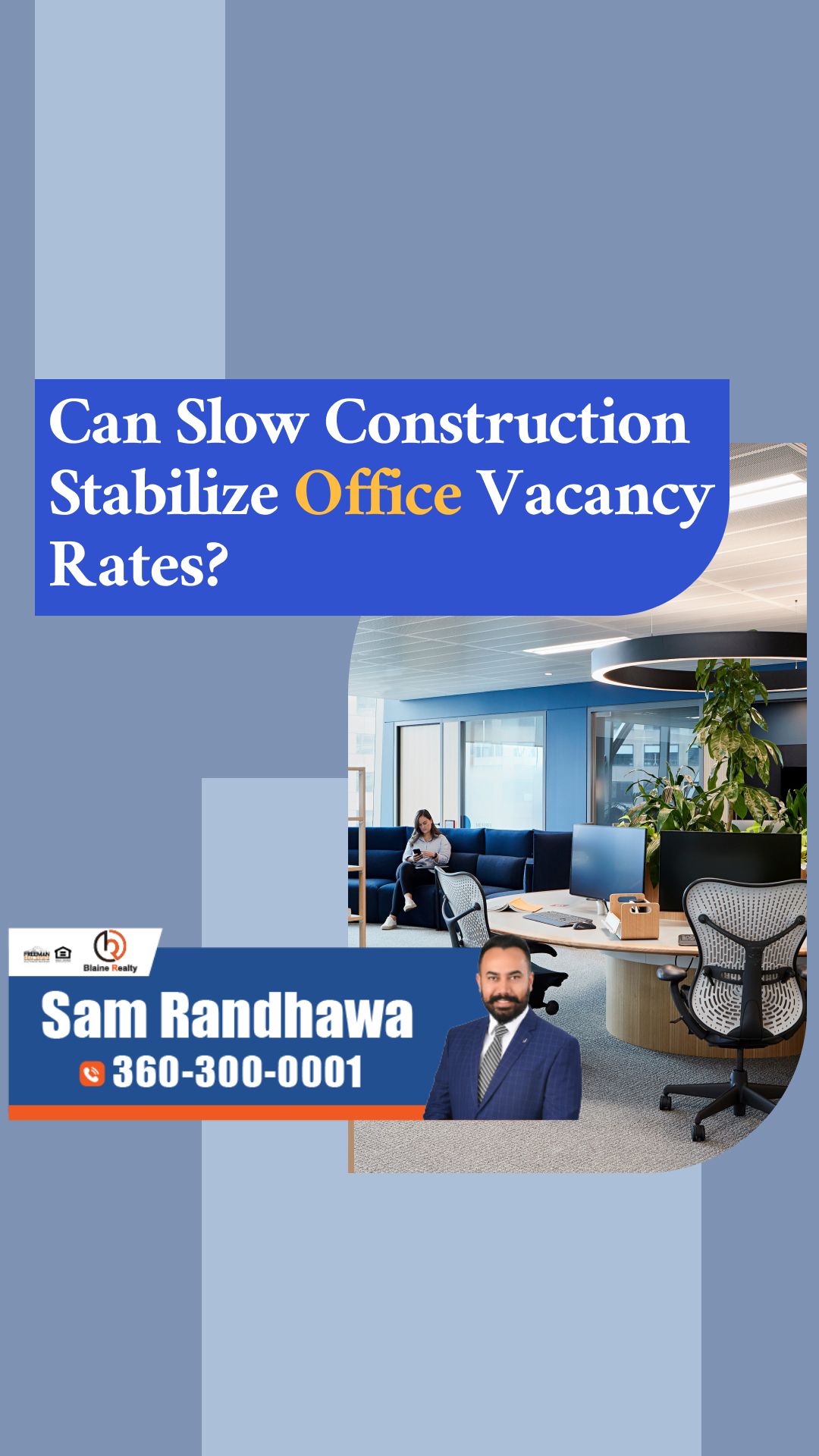 Will Slow Construction Stabilize Office Vacancy Rates?