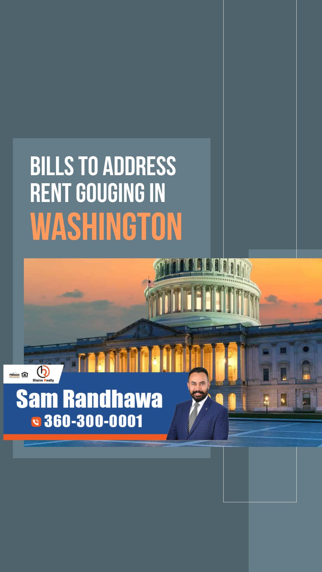 Bills Proposed to Address Rent Gouging in Washington